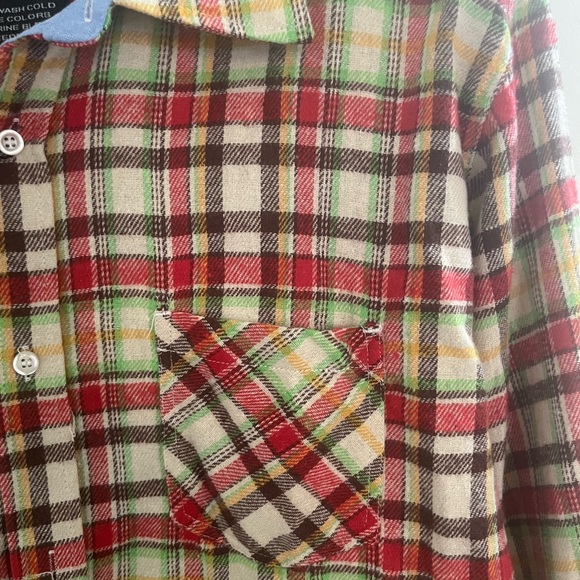 Bogari Designed in Italy Multicolor Plaid Men's Shirt - Picture 5 of 8